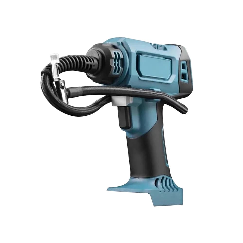 Pompa gonfiabile per batteria da 18 V Pin Pompa di aria elettrica Gonfiatore alimentato Compressore d'aria per pneumatici per auto senza fili