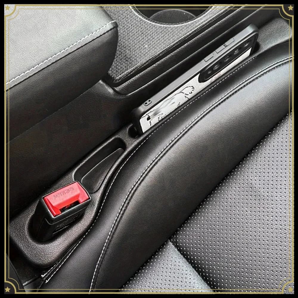 Organizer impermeabile per sedile auto, 2 pezzi, previene la caduta di oggetti, accessori auto adatti per BMW KIA Audi A4 A5 A6