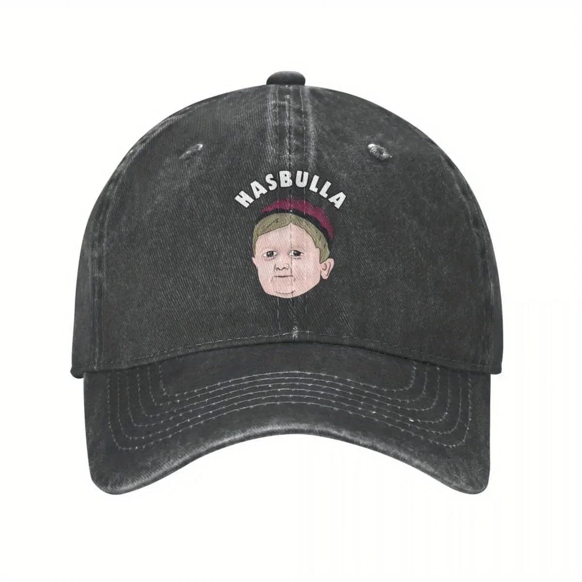 Cappellino da baseball Hasbulla Magomedov Meme - Un cappello snapback leggero adatto sia per uomini che per donne, con un design casual unisex.