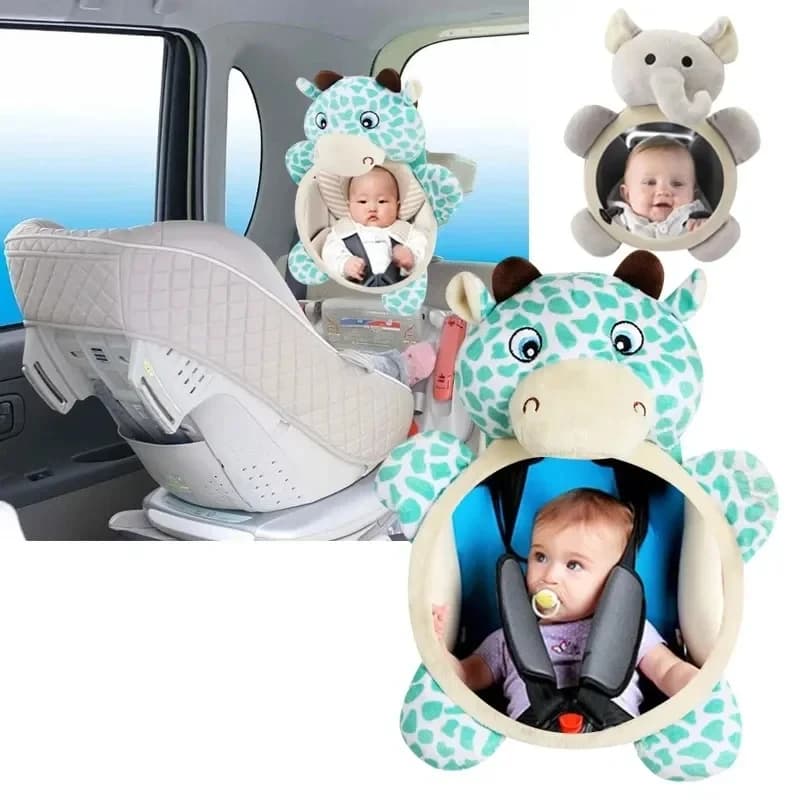 Specchio per auto per bambini Specchio per seggiolino auto di sicurezza Specchio per seggiolino auto rivolto verso l'alto Specchio per seggiolino auto infrangibile per auto