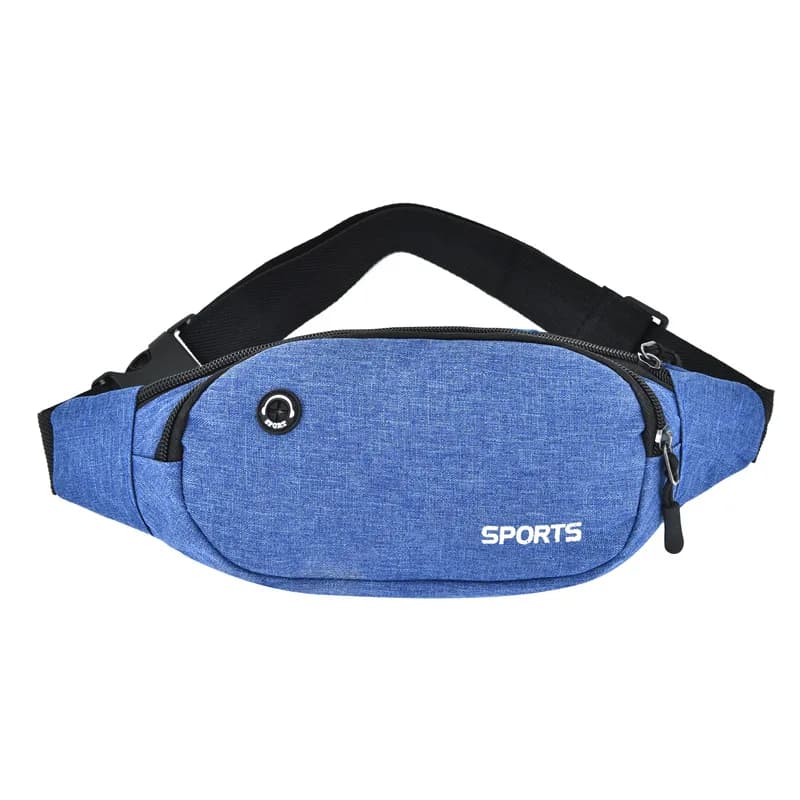 Marsupio in Nylon marsupio da uomo moda multifunzione marsupio marsupio cintura da viaggio per soldi all'anca per borsa per cellulare Unisex