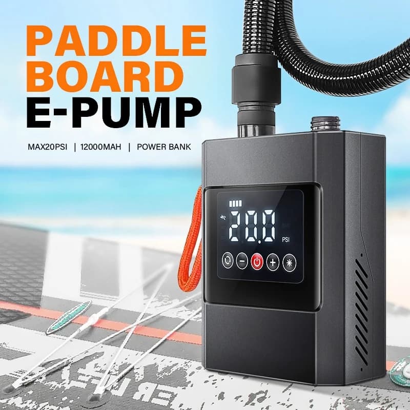 SUP Pump Stand-Up Paddle ricaricabile 20PSI gonfiabile PVC barca Kayak accessori per il surf Kite materasso tenda materasso
