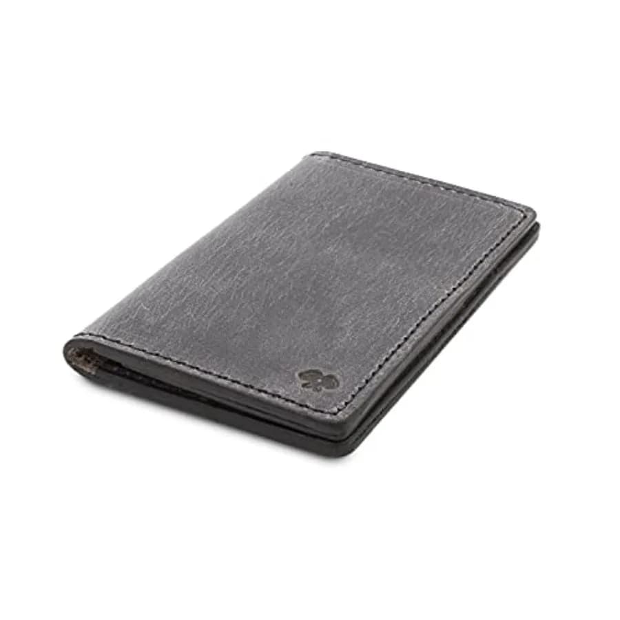 Porta Passaporto in Pelle per Uomo Prodotto negli USA 3.5" x 5.5" Copertina per Quaderni da Campo