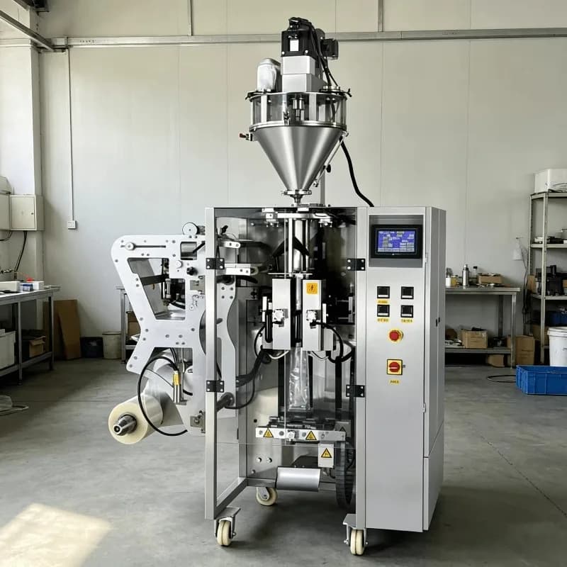 Custom Fully Automatic Vertical Packaging Machine Cocoa Powder Protein Powder Filling Vertical Packaging Machine