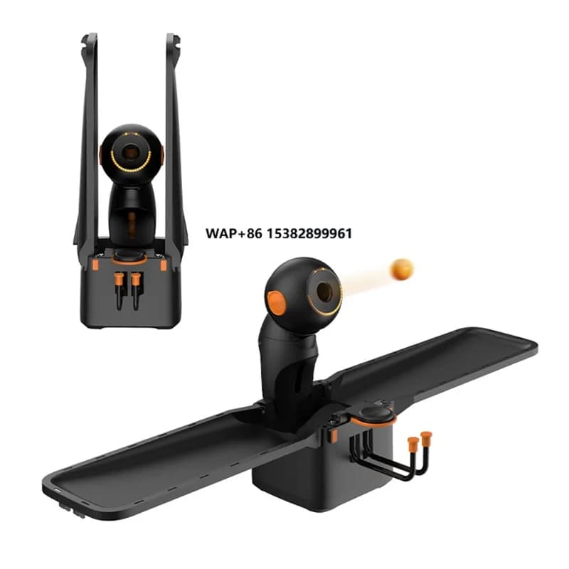 Nuovo Robot Intelligente per Ping Pong Programmabile, Macchina Lanciapalline da Esterno per Club con Controllo Vocale