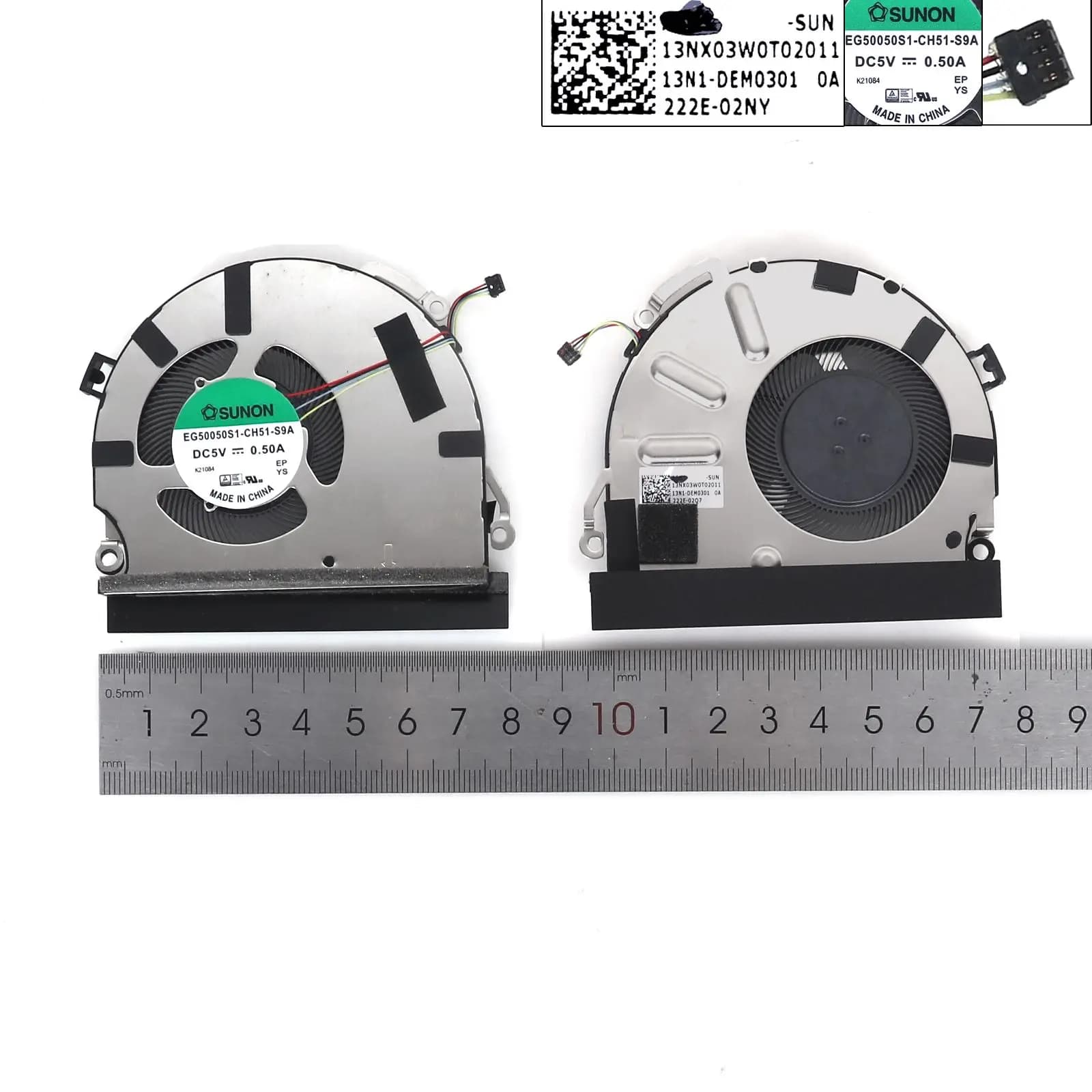 Ventola di raffreddamento per laptop ASUS ExpertBook B1 B1400 B1500