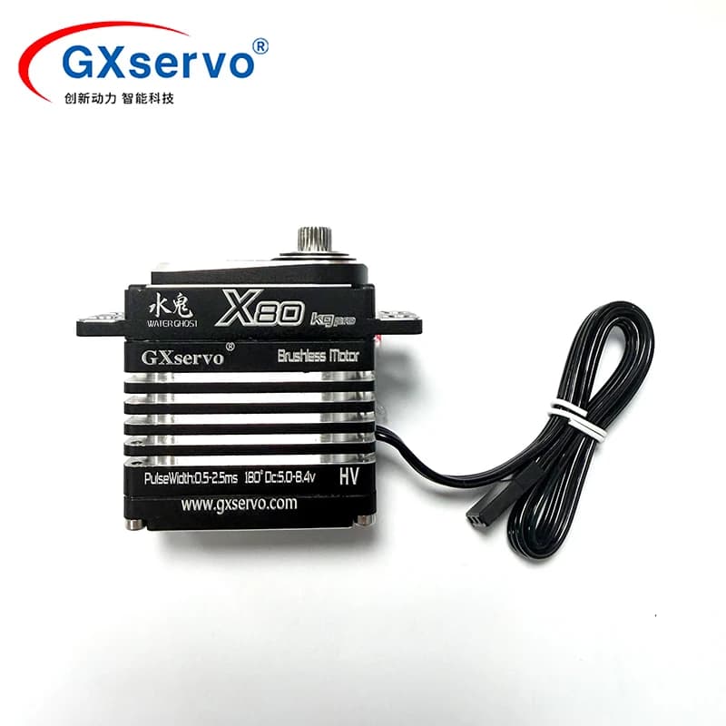 80KG IPX8 Brushless Servos 180/270 All Metal Digital Servos Rc Servos