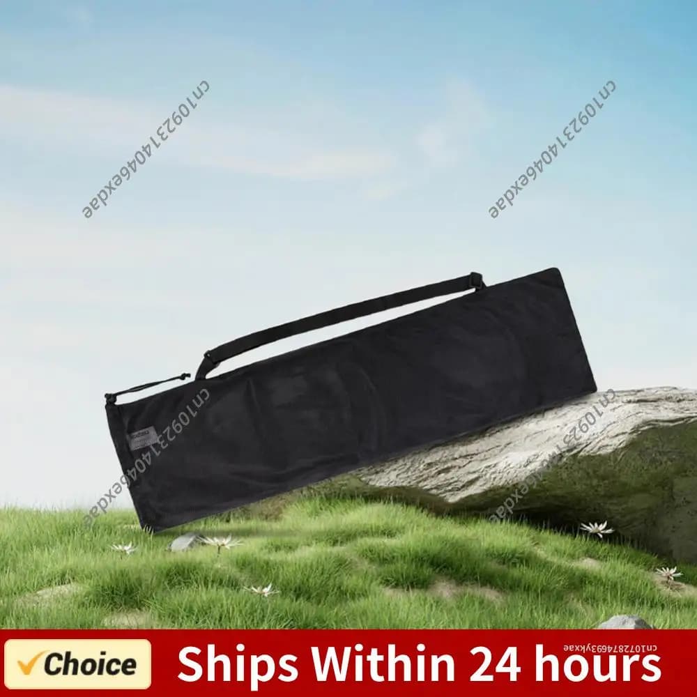 Borsa portaoggetti in rete per pagaie con tracolla regolabile, borsa per il trasporto e la conservazione di pagaie da kayak, borsa portatile con coulisse