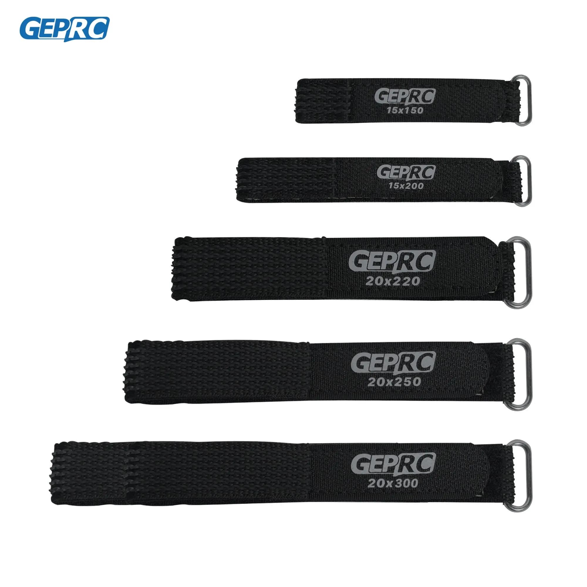 Nastro adesivo GEPRC Cintura in nylon per batteria Lipo Cintura riutilizzabile Fascetta per cavi per cinghie batteria FPV RC Fascette Strumenti di fissaggio