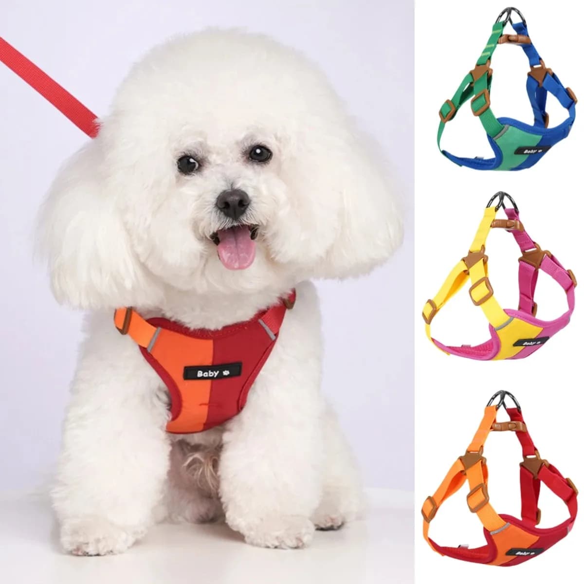 Chest Strap Dog Accessories Collar for Dogs Collars Pet Pets Supplies Cats Big Harness Puppy Small Products Tactical Vest
