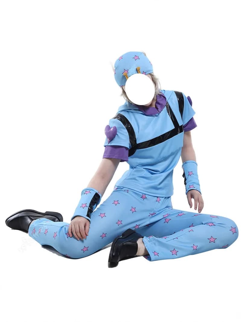 JOJO's Bizarre Adventure Johnny Cosplay Part 7 SBR Speedwagon Cosplay Johnny Joestar Cosplay Costume