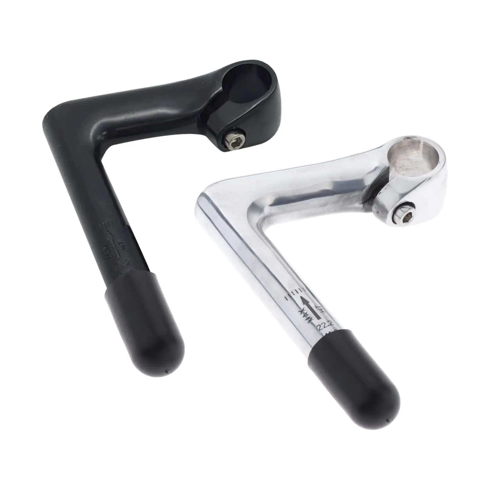 Manubrio con collo a cigno, attacco manubrio da 22,2 mm, 1 pollice, per bici da spiaggia leggere, per bici da crociera