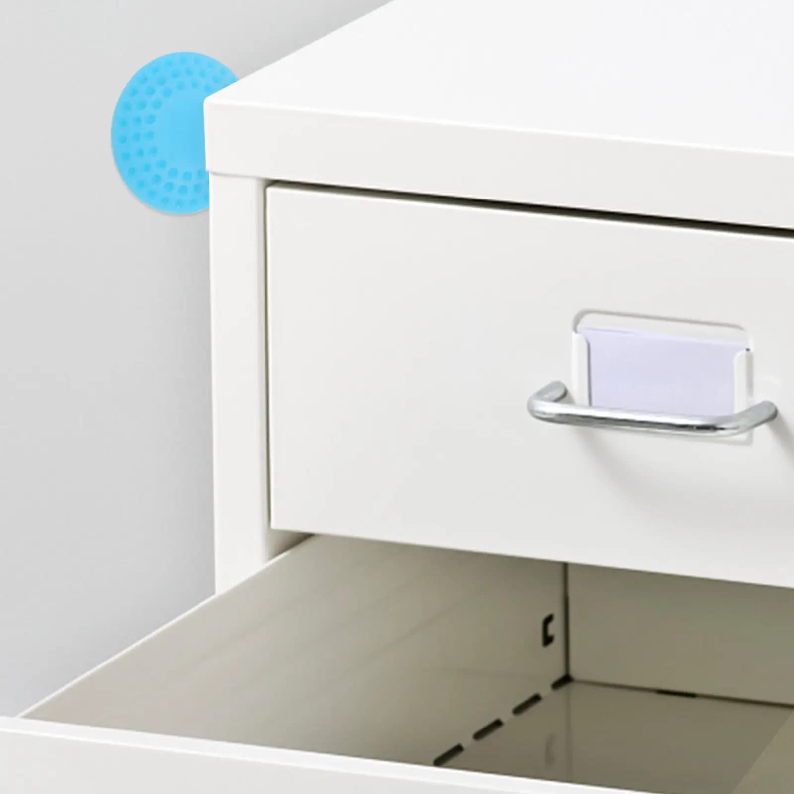 Set di 5 Protezioni Adesive per Maniglie, Paracolpi per Porte Interne, Muri e Mobili, Antiurto