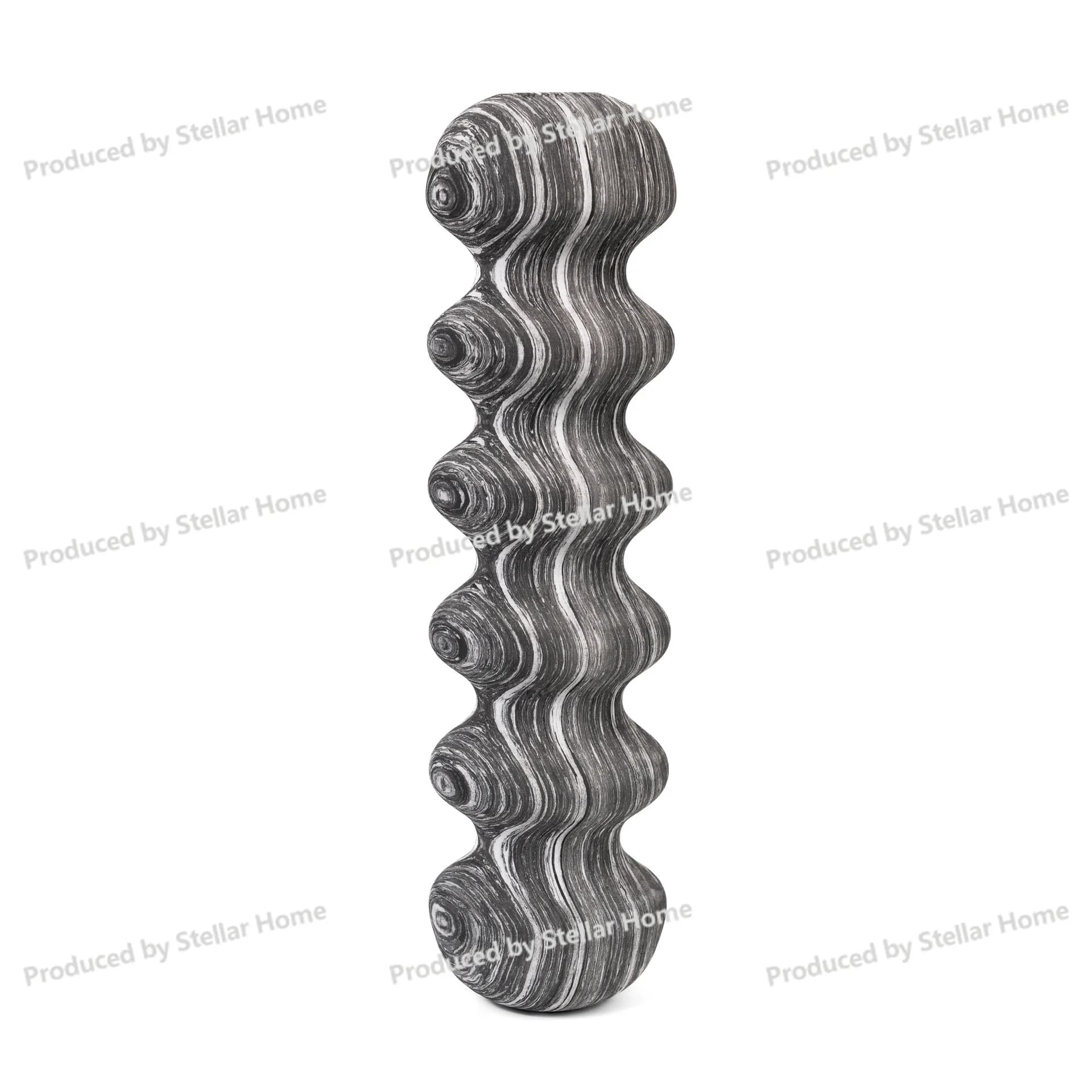Solid Foam Roller for Muscle Relaxation, Six Head Massage Roller, Yoga and Leg Equipment