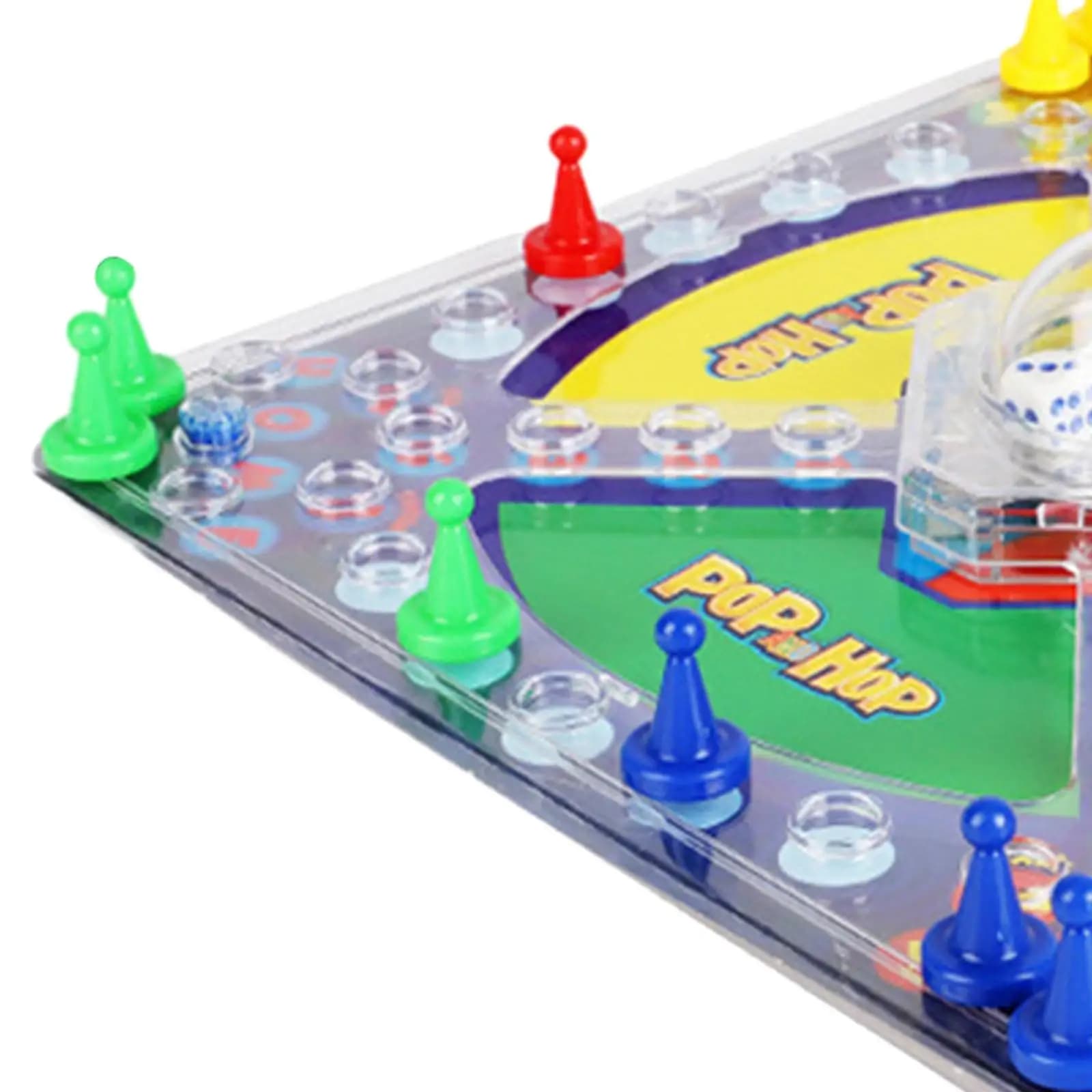 Classic Ludo Board Game 3D Chess Set for Boys Girls Age 8 Plus Family Gathering Travel Entertainment