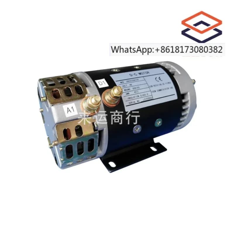 Motori elettrici con pedivella, Guin Z45 e Z25, 48V, codice 48504GT, da utilizzare su carrelli elevatori a forbice Guin