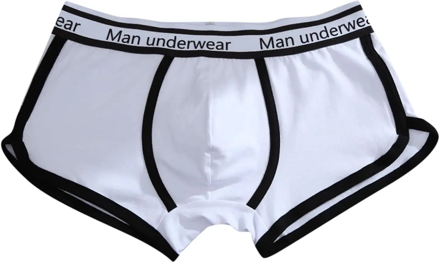 Men's boxer in cotton, pack of 5 – Soft and breathable medium waist, multicolor boxer in solid color