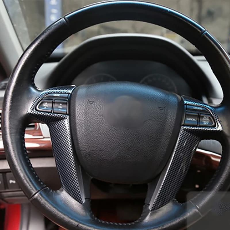 Per Honda Accord 8a Generazione 2008-2013, Cornice Decorativa per Volante, Copertura Trim, Adesivi per Accessori Interni - ABQF
