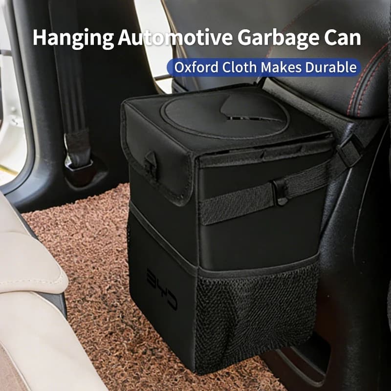 Car storage waterproof trash can For BYD F3 I3 F0 F6 S6 S8 E5 E6 G3 G6 L3 S7 M6 Tang Song Qing Yuan Max