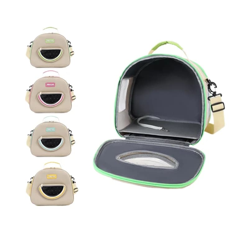 Borsa Trasportino Multifunzionale Pieghevole e Traspirante per Piccoli Animali Domestici: Criceti, Conigli, Porcellini d'India