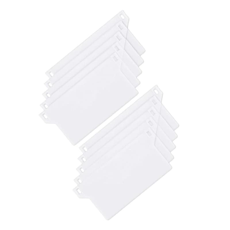 127 mm plastic base plate, 10 portable lower weights set for vertical curtain