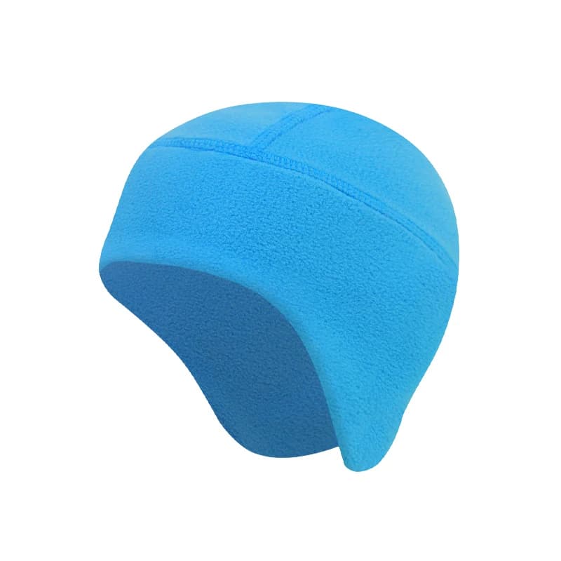 Berretto invernale in pile Cappello Copri orecchie Berretto termico Sport Morbido Fitness Donna Caldo Escursionismo Ciclismo Sci Fodera per casco Antivento