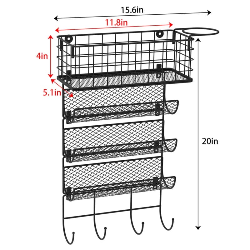 Multi-layer hairdryer door wall-dryer without perforation Multi-functional hairdryer door for bathroom