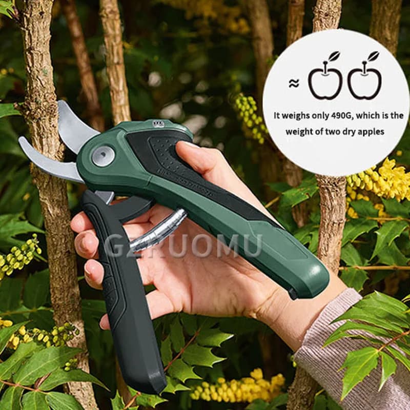 3.6V Cordless Smart Pruning Shears USB Rechargeable Garden Fruit Tree Secateurs Floral Artist Electric Pruner Machine Easy Prune