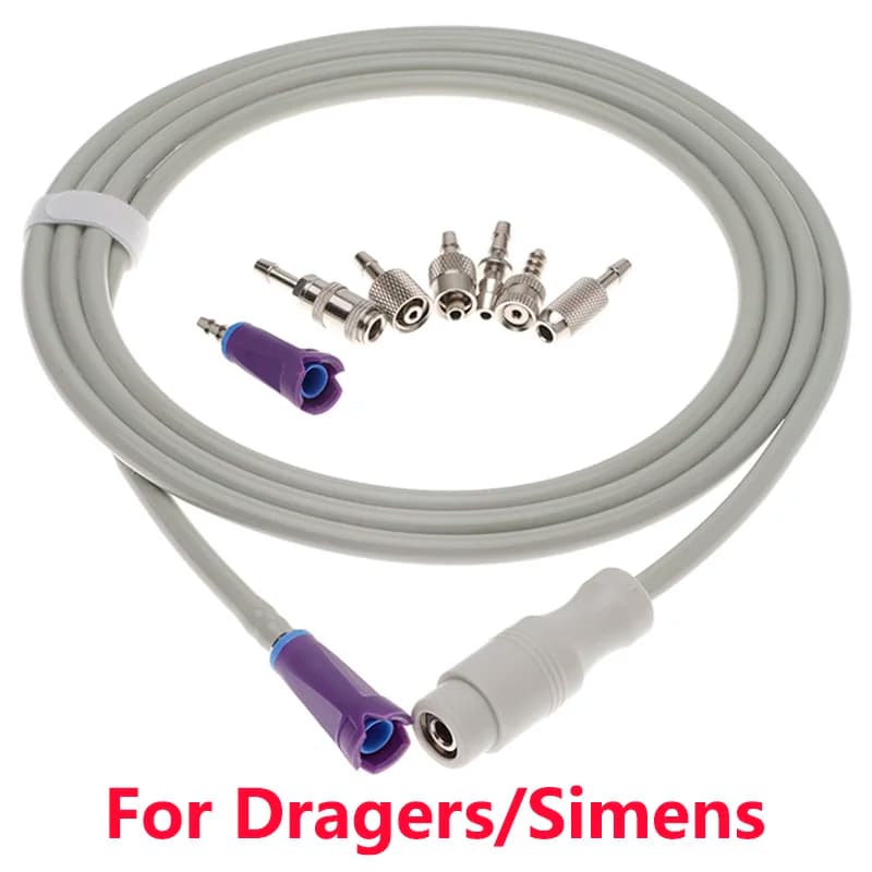 Compatible Dragers Simens SC6000 SC6002XL SC7000 SC8000 SC9000 Monitor NIBP Blood Pressure Cuff Air Hose Extension Single Tube.