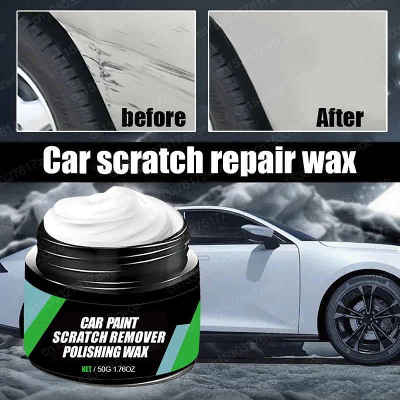 Car Scratch Remover Polishing Wax Remove Light Paint Scratches Stains Restore Car Paint Surface Brightness