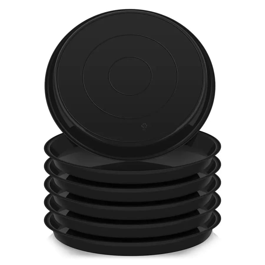 Pack of 25 subvases for 25 inch plants, 20 inch round plant tray, indoor plant subvases, pot trays, planter subvases, pot
