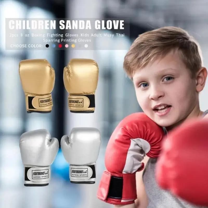 M5TC Children's boxing gloves for children 3 to 10 years old Kickboxing Muay