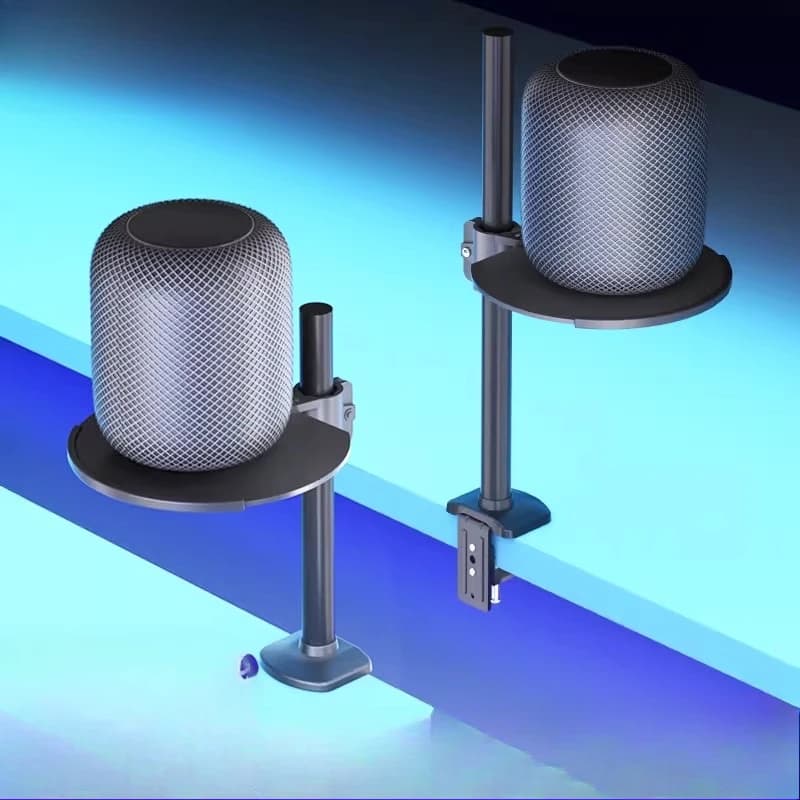 Adjustable Support for Desk Speakers, Sound Base for Home Surround Monitor, Universal Support for Speakers