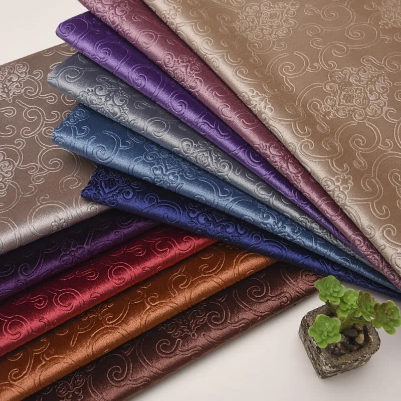 3D Embossed Thick Velour Fabric By Meters for Sofa Curtains Pillows Cushion DIY Sewing Furniture Upholstery Cloth European Style