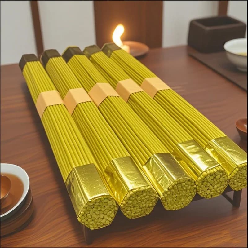 27 centimetri Grandi Bastoncini di Incenso di Legno di Sandalo Indiano Con Porta Incenso Aromaterapia Per La Casa Camera Da Letto Wc Linea Tibetana Incenso 91 pz