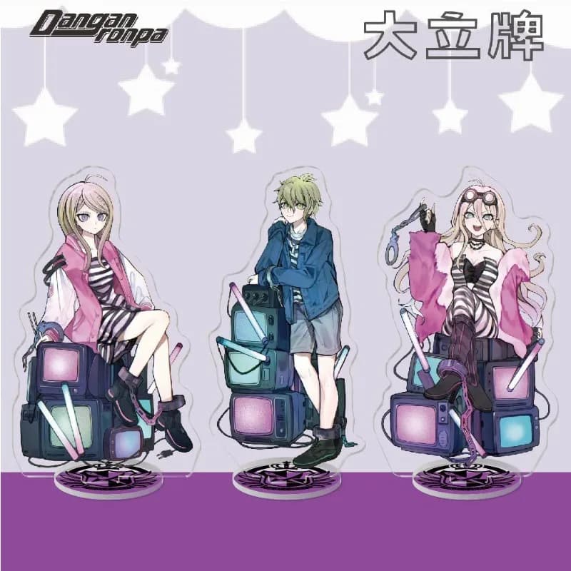 15cm Hot Anime Figure Danganronpa Acrylic Stand Model Plate Desk Decor Standing Gifts for Fans