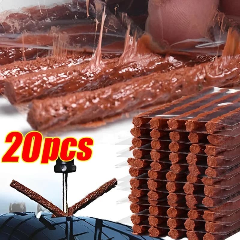 5/20pcs auto Vacuum Tire Repair striscia di gomma Stiring colla per auto moto bici pneumatico foratura strumenti di riparazione