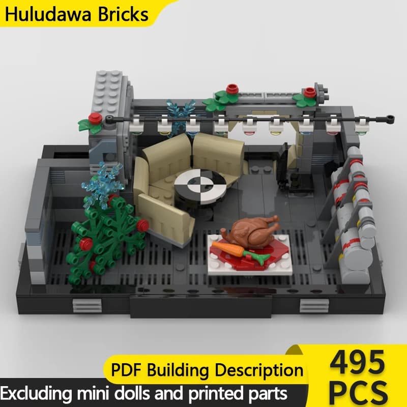 Star Movies Model MOC Building Bricks Falcon Holiday Diorama Modular Technology Children Holiday Gifts Assemble Toys Suit