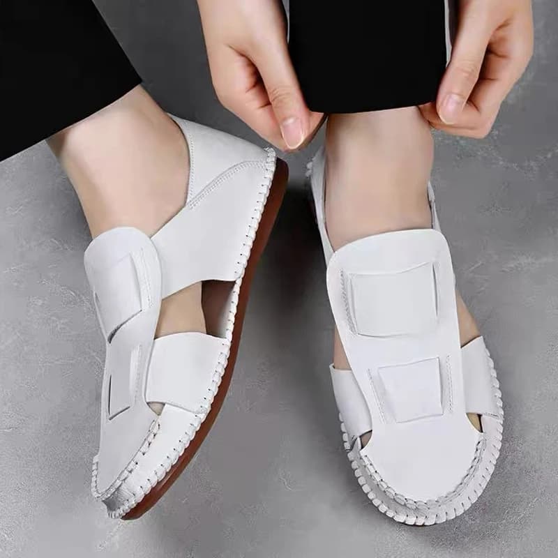 Mocassini estivi da uomo alla moda, traspiranti, con suola morbida, leggeri, antiscivolo, scarpe casual da guida-WC616