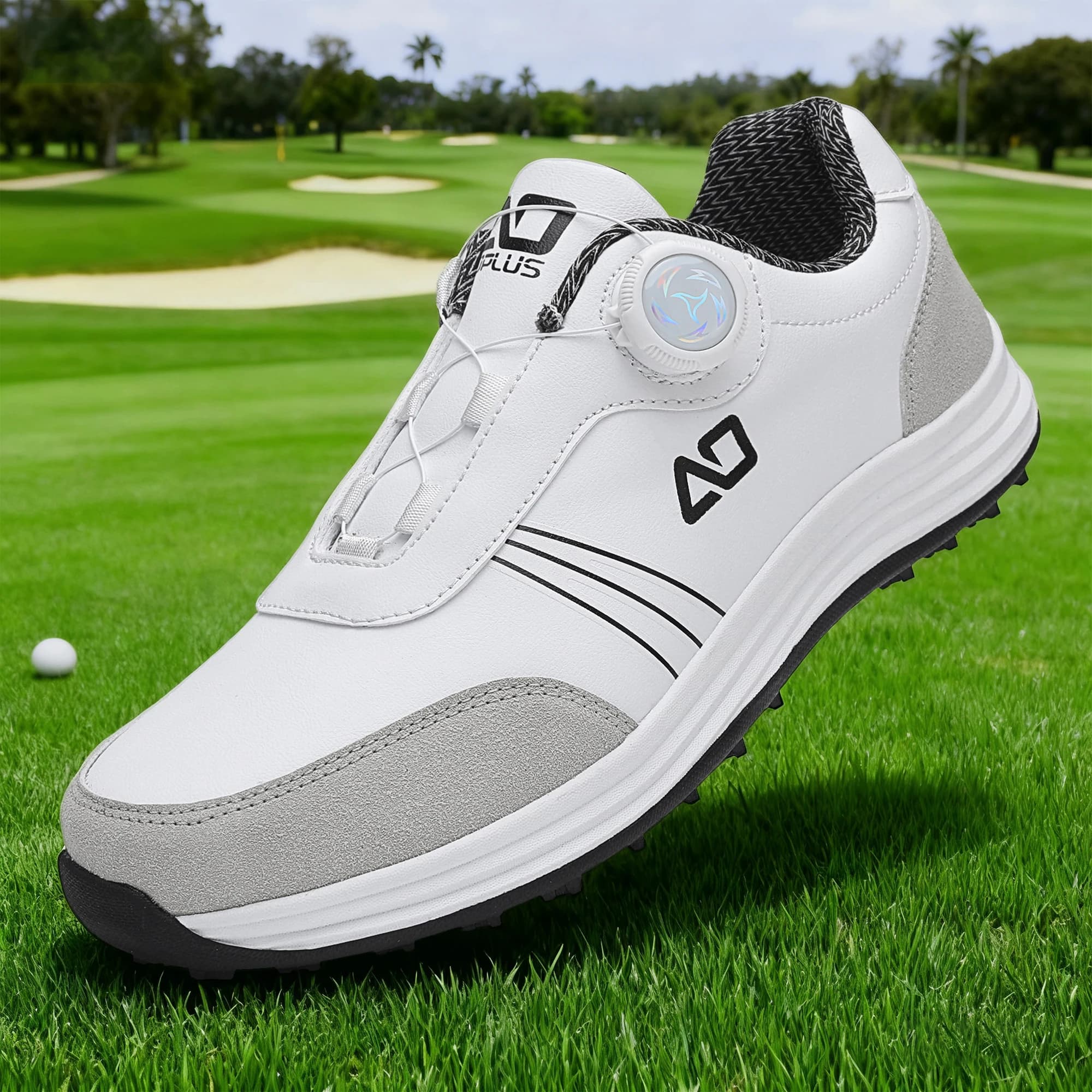 Scarpe da golf da esterno, scarpe da trekking dal design antiscivolo comode da uomo e da donna di nuovo stile alla moda, scarpe da viaggio casual 9