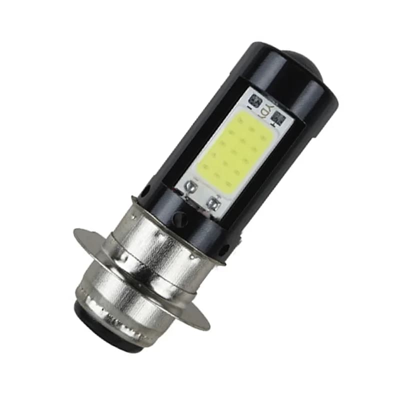 H6M PX15D P15D LED Fari per moto Lampadina Hi-Lo Fascio per moto Scooter Ciclomotore Lampada frontale Bianca 1500Lm 12-30V