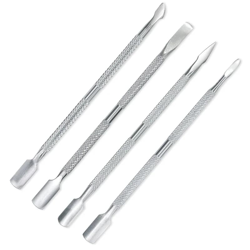 1 Stainless Steel Double Toe Spingic Tools for Manicure, Cuticle Removal Tool and Nail Art Accessories