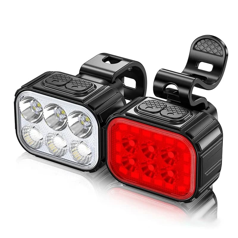 Backlight for bicycle front light for bike rear light for bicycle rear light for bicycle LED safety warning for rechargeable torch waterproof