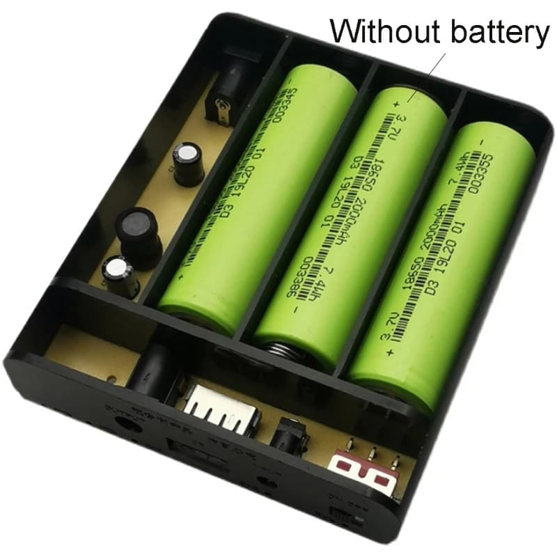 Sigaretta elettronica Puff DIY 18650 batteria UPS Power Bank Box per auto DVR WiFi Router Modem Speaker CCTV Camera Spaeker DropShip