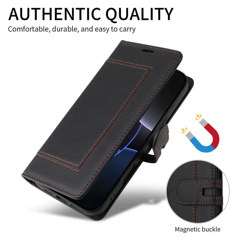 Custodia a Portafoglio in Pelle con Blocco RFID e Chiusura Magnetica per Google Pixel 10 9 8 Pro 5G, Cover di Lusso per Pixel 10 Pro XL, Pixel 9 9Pro XL 9A 8A Funda