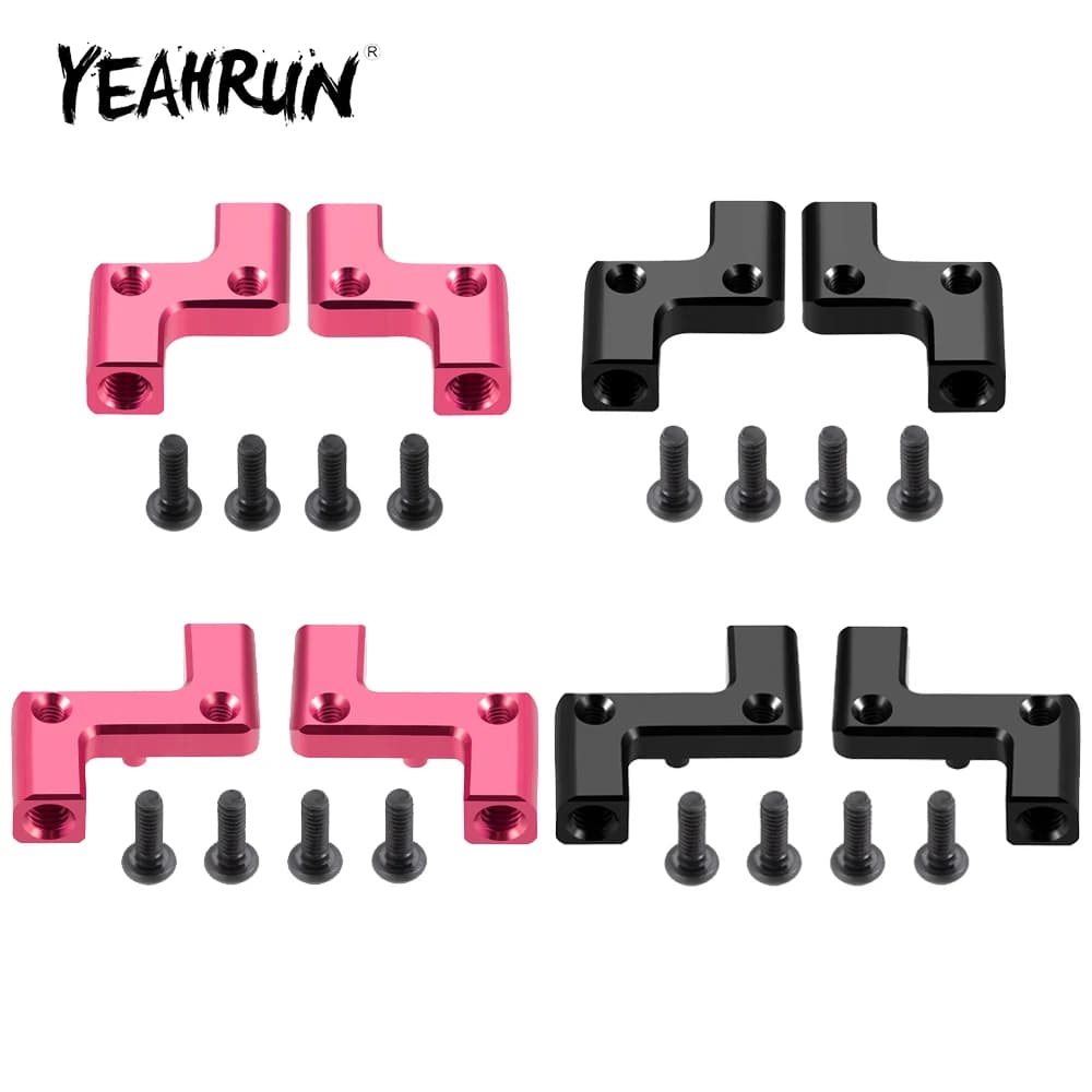 YEAHRUN Supporto idraulico anteriore/posteriore in lega di alluminio per Sakura Cero Ultra 1/10 RC Drift Car Parti di aggiornamento Accessori
