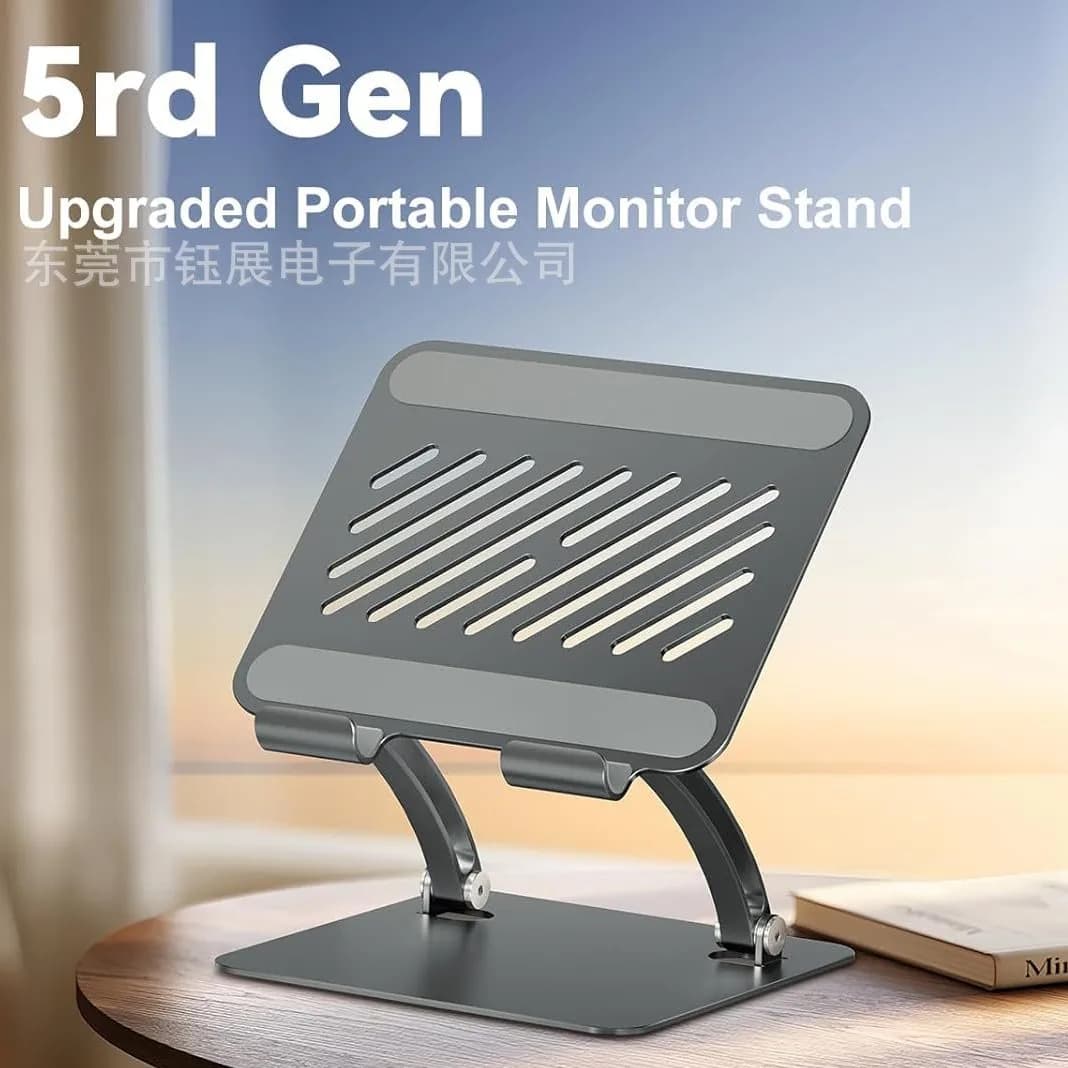 Supporto per Tablet, Supporto da Tavolo Regolabile in Alluminio a Doppia Asta, Compatibile con iPad da 4.7-16.5'', Monitor Portatili 2026