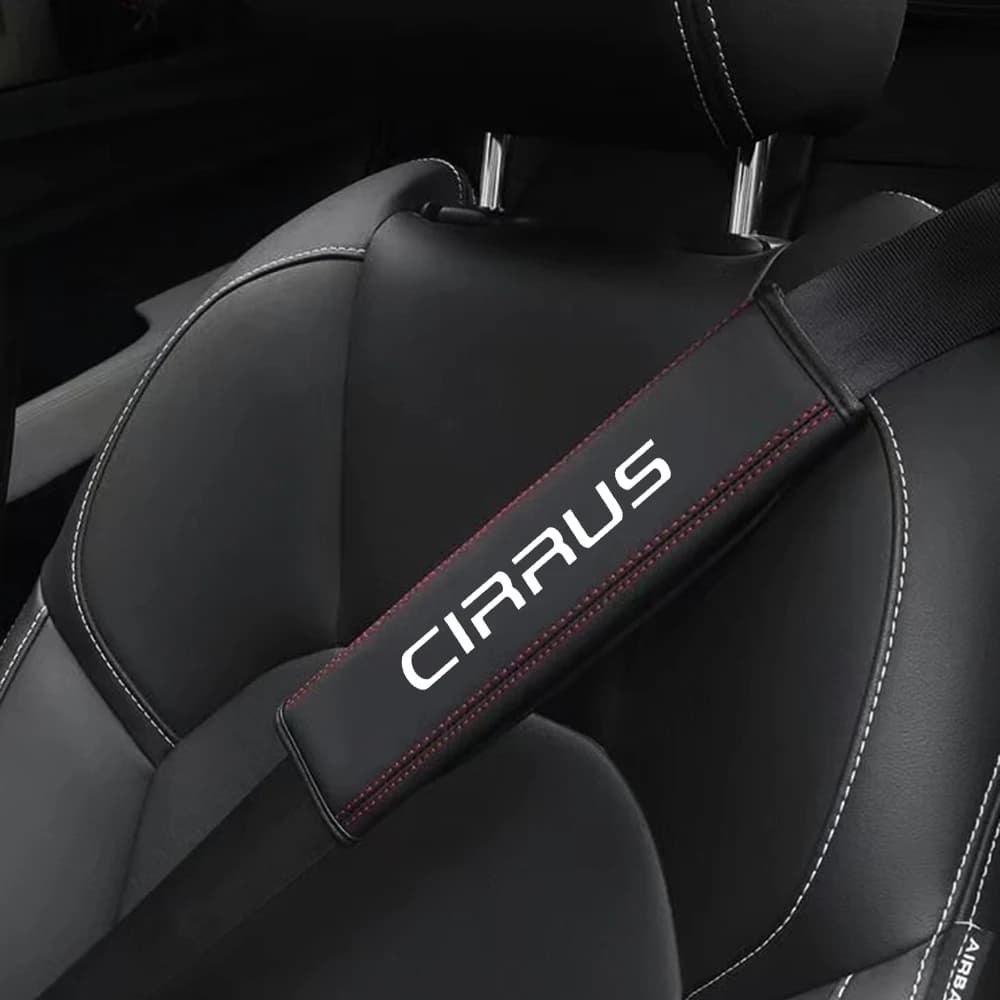 1 pcs safety belt for car leather protection for shoulders safety belt padding for Chrysler CIRRUS Car Styling