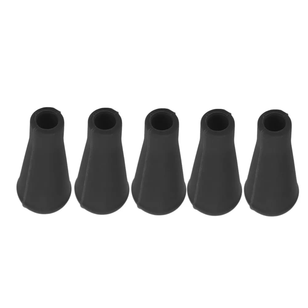 5PCS Durable 8mm/0.31in Inner Diameter Archery Arrow Tips Rubber Arrow Practice Tips Training Arrow Points for Target Shooting