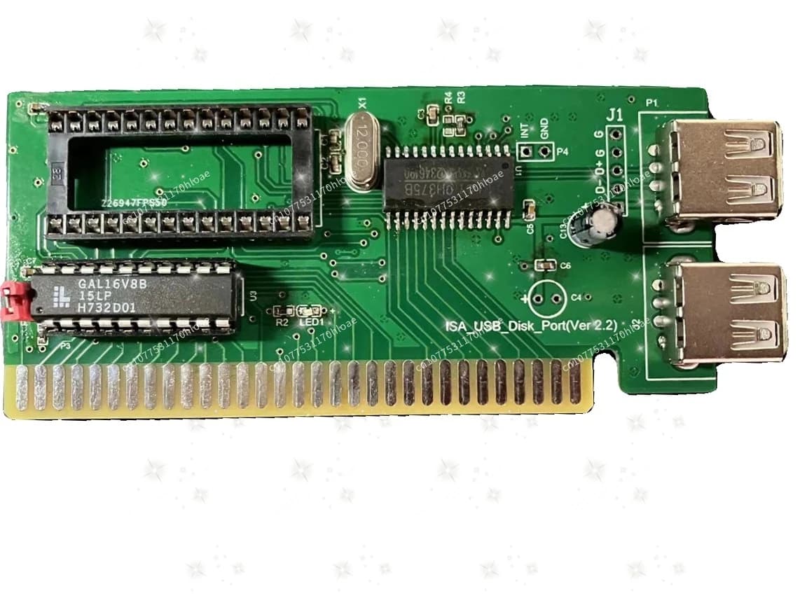 Adapter Card, ISA to USB Flash Drive, ISA Interface to USB Interface